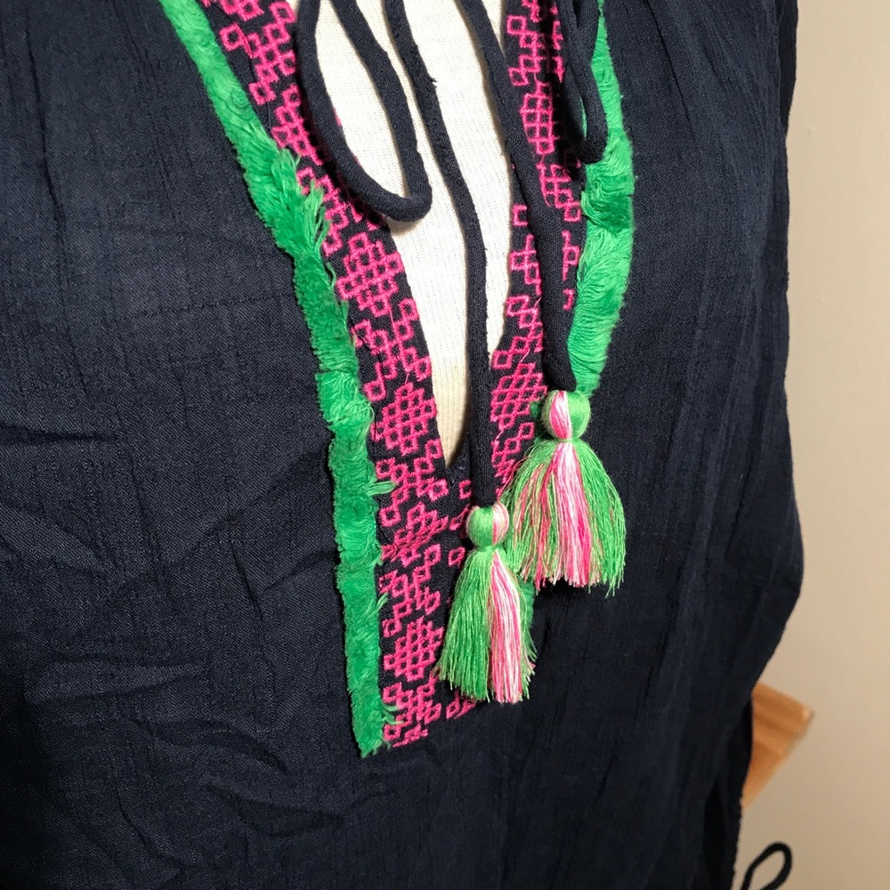 Beachcomber Beach Coverup Dress-SZ M **New With Tags** - Picture 3 of 12